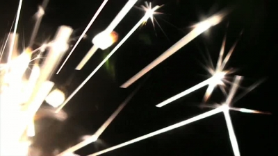 Firework sparkle