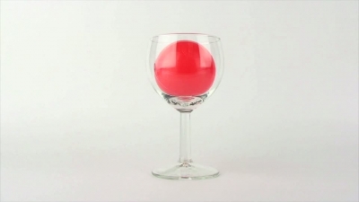 Wineglass Red Ball